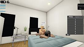 COUPLE FUCKS WILD ON ROBLOX SEXY BIG TITS BOUNCING EVERYWHERE!