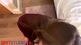 You pound my creampie pussy in stockings pov babe