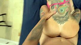 hey neighbor's wife looks so sexy in lingerie i fucked her homemade kissin pierced nipples then came in her mouth