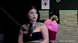 ever watched kalyca chat with tifany in sheer red swing cast