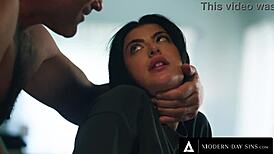 OMG romantic gal ritchie deepthroats dilf cock on first date then rides sloppy!