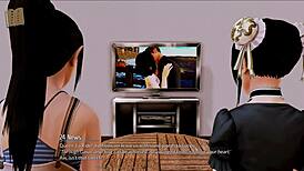 playing harem hotel 274 now who's your fave girl this ep? 😏