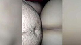 Morena Safada's Wet Pussy Dripping as Fat Wife Rides Hubby in Homemade Cuckold