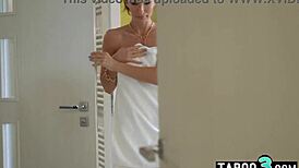 Big Boobed Natalie Grace's Shaved Pussy And Ass Fucked Deep By Horny Lover