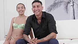 ronaldo pounds sasha tatcha's tight ass like an egyptian in oiled frenzy