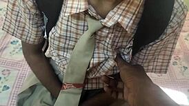 After party hot college babe calls for big cock bedroom creampie