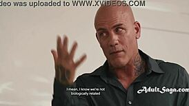 lauren phillips tempts stepson max fills while derrick pierce watches kinky taboo play