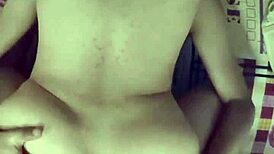 My horny wife rides me hard in our real homemade fuck session