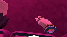 viewer begs to fuck shemale in rec room so ladyboy bends over for raw blowjob and pounding