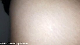 your innocent blonde stepdaughter bends over begging for anal creampie licking