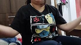 Pov stepsis magic trick ends with cock deep in her fat ass!