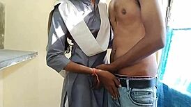 After party hot college babe calls for big cock bedroom creampie