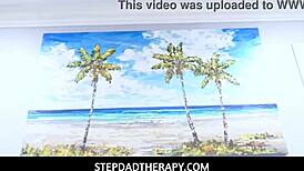 stepdad johnny tattoo, you ready to fuck your big tits latina teen stepdaughter serena santos pov?