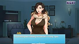 Milf's Massive Tits Wrap Monster Cock in Hentai Blowjob Handjob Bliss