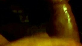 he unloads a thick cumshot while she sucks him deep