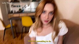 Wife Sneaks Best Friend's Cock While Husband's Away at Home