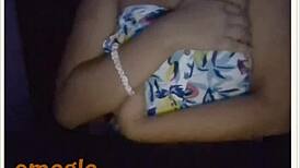 busty teen reveals her huge boobs on webcam show