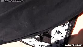 i fucked her sorry ass for e50 in public outdoor pickup doggystyle cumshot