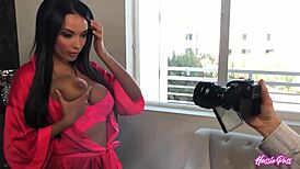 behind the scenes anissa kate dorian del isla sloppy oiled curvy milf fucking