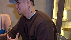 Curvy Colombian Devil Khloee Teases Publicly with Milan Rodriguez