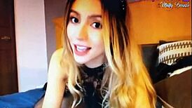 hey sexy blonde teen slut on webcam blowing it so good right now 🔥💦