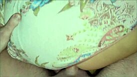 blonde stepmom's big ass jiggles as i fuck her raw without condom in taboo fetish