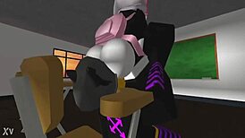 wanna see leo pounding this big tit ass girl at school?