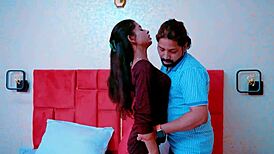 Newly married couple's first night explodes into hardcore pounding and creampie bliss?