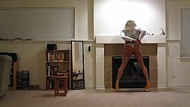 i cant get enough of rachel st clair handcuffed shakin her booty in bondage show