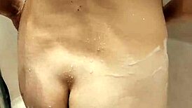 wanna watch my step sister shower? she loves it voyeur style her wet big tits are insane