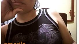 busty teen reveals her huge boobs on webcam show