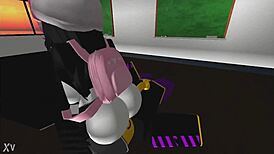 wanna see leo pounding this big tit ass girl at school?