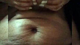 Desi Wife's Huge Boobs Spill Out in Naughty Tease Show!