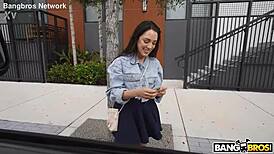 wanna see selena's shaved pussy take deep doggystyle pounding and cowgirl ride?