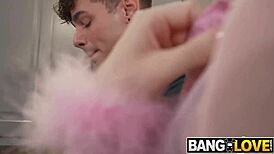 whoa stepmom's got these amazing huge wet boobs begging for action