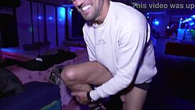 onlymaya bts hot blonde club dancing bent over for piss and rough fucking