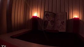 Unholy nun crazywifeslut summons anal demon using necronomicon in wild ritual