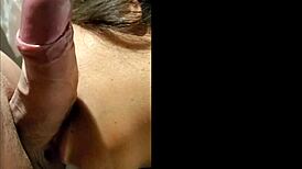 i cum all over her massive tits in explosive finish