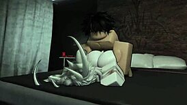 i'm breedin this roblox demon slut ridin my big cock doggystyle
