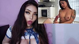 My boyfriend fucks me hard and cums on my face