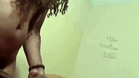 oh damn after date this ebony slut deepthroats my bbc sloppy till facial