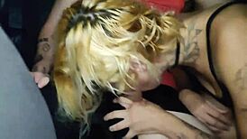 hey, you ever bareback fucked your boyfriend while crossdressing in an uber like this?