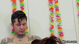 damn this unusual cutie gets her tight asshole BRUTALIZED in bdsm assylum therapy 😈🍑