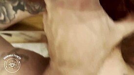 heart pounds seeing bikini redhead fucked in kitchen