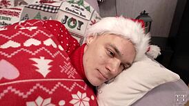 whoa, this asian slut's christmas cock destruction wrecked her!