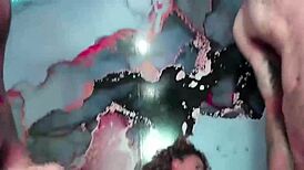 whoa destroying this curly haired girl's throat with rough facefuck 💦😈