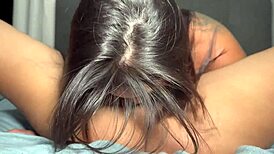 My husband caught me 69ing my hot Brazilian friend and filmed it all