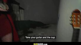 i picked up street artist melany mendes damn shes so hot wanna tap that ass now.