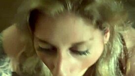 god i love sucking my husband's huge cock deep down my throat until he explodes cum all over my milf face and big tits 💦😍