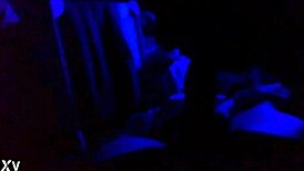 in the blue room she sucks ebony cock deep and hard